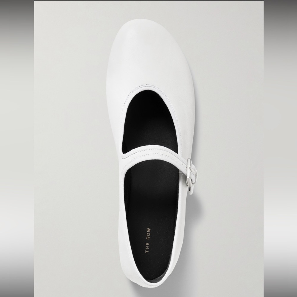 THE ROW
Boheme leather Mary Jane ballet flats